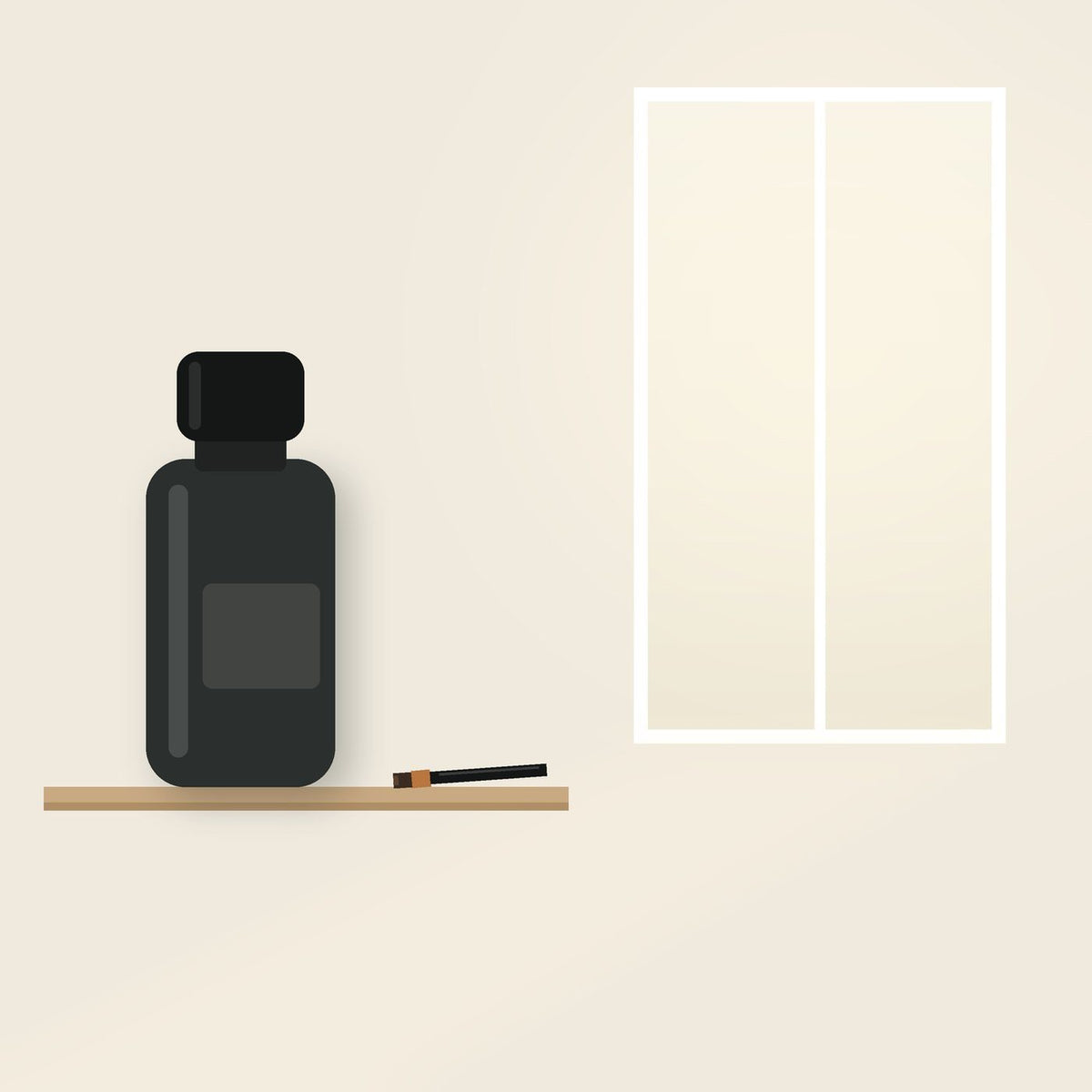 Illustration: window daylight for matching your shade